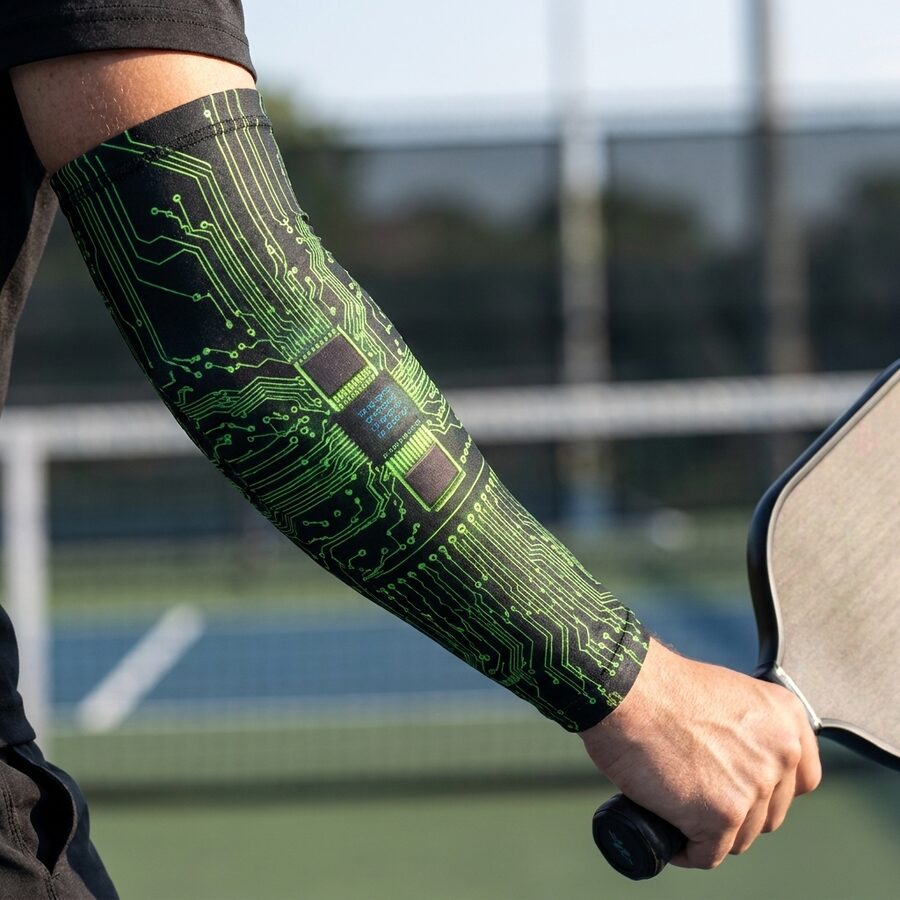 Circuit Board worn on court