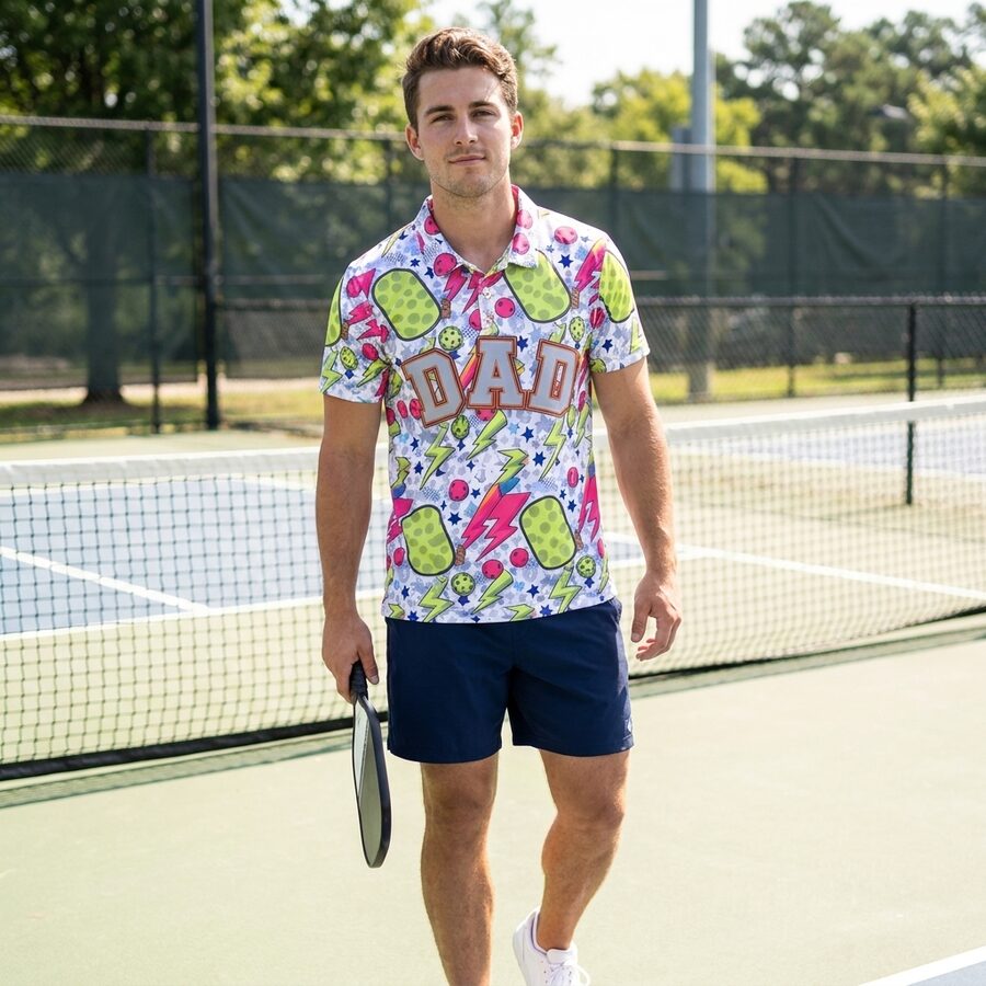 Paddle Daddy worn on court