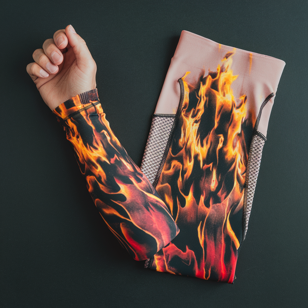 Wildfire flame sleeve